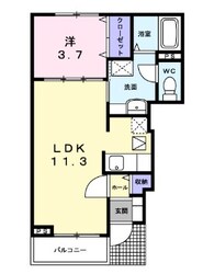 アンシャンテの物件間取画像